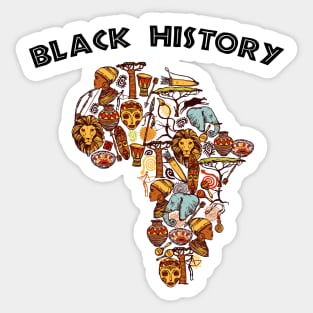 black history month Sticker